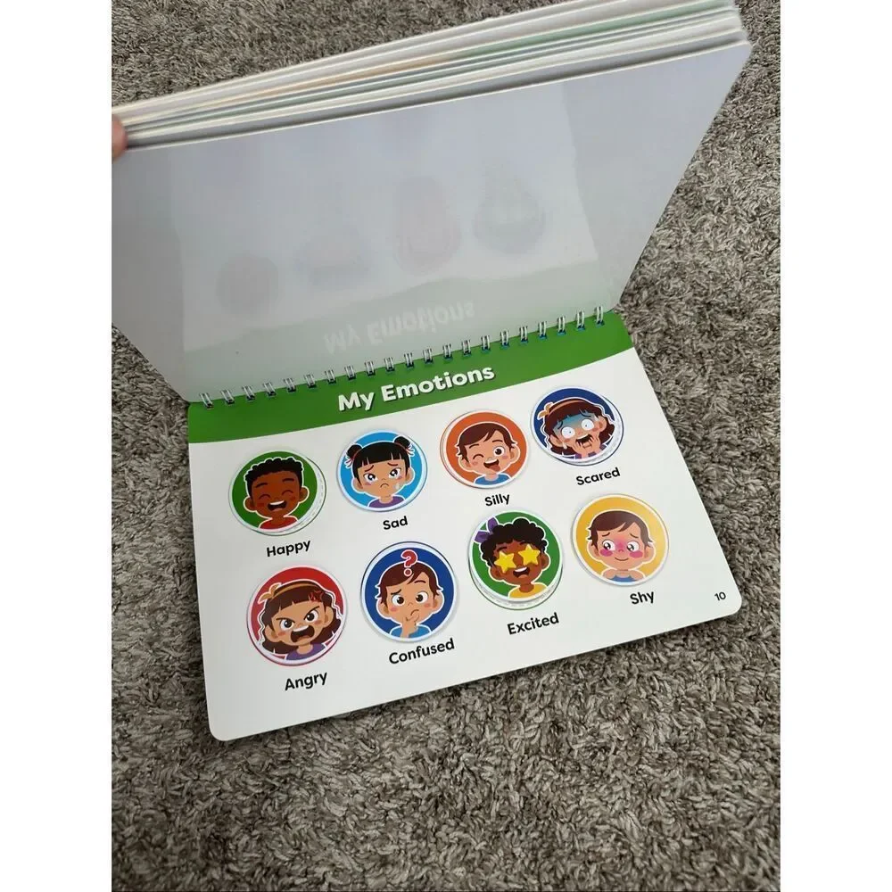 My First Busy Book Montessori Toddler Kids Learning Education Activity Toy Gift